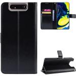 Schwarze Samsung Galaxy A80 Hüllen Art: Geldbörsen mit Bildern mit Schutzfolie 