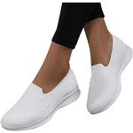 Weiße Casual Orthopädische Schuhe mit Schnürsenkel in Komfortweite aus Leder orthopädisch für Damen Größe 39 für den für den Sommer 