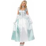 Blaue Cinderella Aschenputtel Prinzessin-Kostüme für Damen Größe XL 