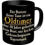 Fun Tasse mit Spruch - Oldtimer zum 50. Geburtstag