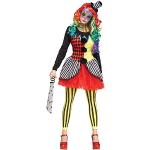 Fun World Clown-Kostüme & Harlekin-Kostüme für Damen Größe L 
