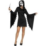Fun World Scream - Ghostface Abendkleid - Größe: L - Erwachsenenkostüm & Maske - Halloween & Horror Verkleidung
