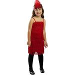 Rote Charleston-Kostüme & 20er Jahre Kostüme für Kinder 