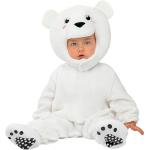 Weiße Eisbärenkostüme aus Polyester für Kinder 