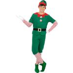 Grüne Weihnachtself-Kostüme & Weihnachtswichtel-Kostüme aus Polyester für Herren Größe XL 