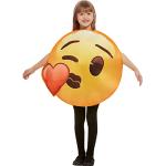 Gelbe Emoji Faschingskostüme & Karnevalskostüme aus Polyester für Kinder 