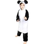 Weiße Panda-Kostüme für Kinder 