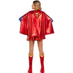 Bunte Supergirl Superheld-Kostüme aus Polyester für Damen 