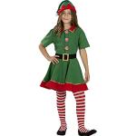 Grüne Weihnachtself-Kostüme & Weihnachtswichtel-Kostüme für Kinder 