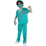 Weiße Zombiearzt-Kostüme für Kinder 