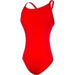 Rote Unifarbene Sportliche Funkita Damenbadeanzüge mit Australien-Motiv aus Polyester Größe XS für den für den Winter 