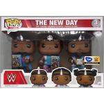 FunKo 13669 – WWE Wrestling, Pop Vinyl Figure 3-Pack The New Day Booty OS