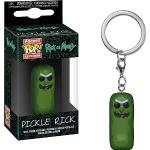 Funko Pocket POP Keychain: Rick & Morty: Pickle Rick Morty, Multi - Rick And Morty - Vinyl-Minifigur Zum Sammeln Neuartiger Schlüsselanhänger - Strumpffüller - Geschenkidee - Offizielle Handelswaren
