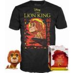 Funko König der Löwen Mufasa T-Shirts mit Löwen-Motiv Größe M 