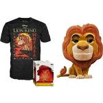 Funko König der Löwen Mufasa T-Shirts mit Löwen-Motiv Größe M 