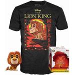 Funko König der Löwen Mufasa T-Shirts mit Löwen-Motiv Größe XL 