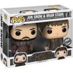 Funko Pop TV - Game of Thrones - Jon Snow & Bran Stark - 2 Pack