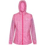 Reduzierte Pinke Wasserdichte Regatta Regenjacken aus Polyester für Damen Größe XS 