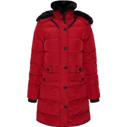 Rote Damensteppmäntel & Damenpuffercoats - Trends 2022 - günstig online  kaufen | LadenZeile