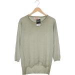 Reduzierte Hellgrüne Kaschmir-Pullover aus Wolle für Damen Größe M 