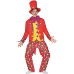 Reduzierte Bunte Amscan Clown-Kostüme & Harlekin-Kostüme für Herren Größe XL 