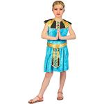 Goldene Funny Fashion Cleopatra-Kostüme für Kinder Größe 164 