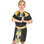 Schwarze Funny Fashion Cleopatra-Kostüme aus Polyester für Kinder 