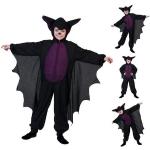 Reduzierte Schwarze Funny Fashion Fledermaus-Kostüme aus Polyester für Kinder 