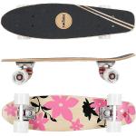 FunTomia Miniskateboard »Mini-Board Skateboard mit Mach1 ABEC-9 Kugellager aus 7 Schichten Ahornholz«, Pink Blume