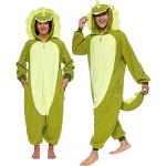 Grüne Dinosaurier-Kostüme für Damen Größe XL 