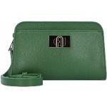 Reduzierte Grüne Elegante FURLA 1927 Umhängetaschen aus Leder für Damen 