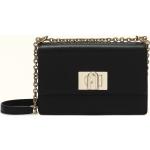 Schwarze Elegante FURLA 1927 Mini-Bags aus Leder für Damen klein 