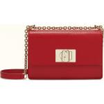 Rote Elegante FURLA 1927 Mini-Bags aus Leder für Damen klein 