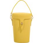 Gelbe FURLA Net Damenbeuteltaschen aus Textil mini 