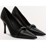 Schwarze FURLA High Heels & Stiletto-Pumps in Schmalweite aus Nappaleder für Damen Größe 40 
