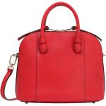 Reduzierte Rote FURLA Kleine Handtaschen mit Reißverschluss aus Kalbsleder mit Innentaschen für Damen 