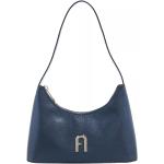 Furla Hobo Bag - Furla Diamante Mini Shoulder Bag - Vitello Gardena - Gr. unisize - in Blau - für Damen