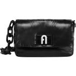 Reduzierte Schwarze FURLA Damenschultertaschen & Damenshoulderbags mit Außentaschen mini 