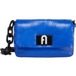 Reduzierte Blaue FURLA Damenschultertaschen & Damenshoulderbags aus Nylon mit Außentaschen mini 