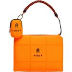Reduzierte Orange FURLA Damenschultertaschen & Damenshoulderbags mit Reißverschluss klein 