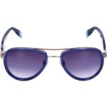 Blaue FURLA Pilotenbrillen aus Kunststoff 