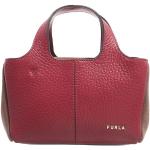 Reduzierte Rote FURLA Lederhandtaschen aus Leder für Damen 