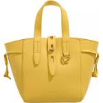 Gelbe FURLA Net Lederhandtaschen aus Leder für Damen mini 
