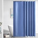 Blaue Duschvorhänge Überlänge aus Textil 220x200 