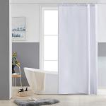 Reduzierte Weiße Textil-Duschvorhänge aus Textil 90x180 