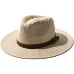 Bunte Panamahüte mit Klettverschluss aus Stroh für Damen für den für den Sommer 