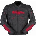 Furygan Raptor Evo 2 Motorrad Lederjacke, schwarz-rot, Größe M
