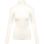 Reduzierte Weiße Fusalp Rollkragen Kaschmir-Pullover aus Wolle für Damen Größe L 