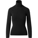 Schwarze Streetwear Fusalp Rollkragen Rollkragenpullover für Damen Größe M für den für den Herbst 
