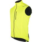 Gelbe Langärmelige Wasserdichte Atmungsaktive Fusion Shirts mit Tasche aus Mesh für Herren Größe XL 